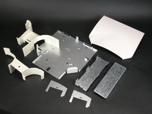 DS4015-DG - Wiremold - DS4015DG Divided Tee Fitting in Gray