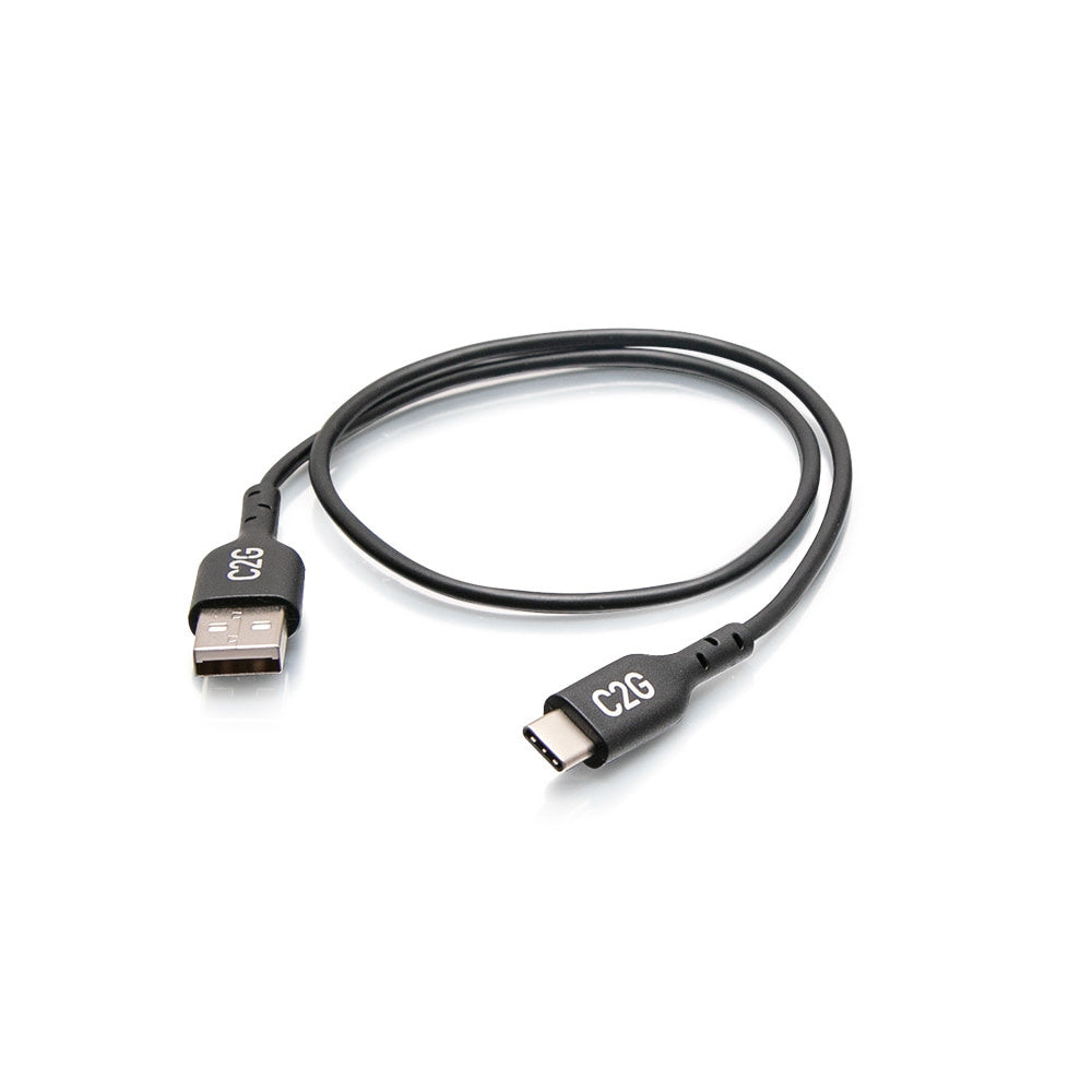 C2G28884 - C2G - 15ft (46m) USB-C Male to USB-A Male Cable USB 2.0 480Mbps