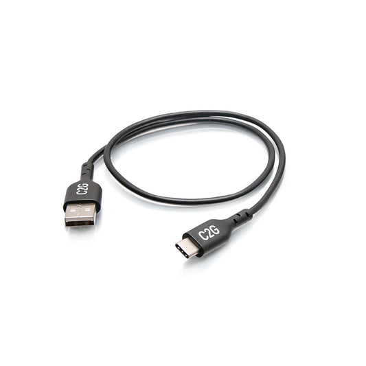 C2G28884 - C2G - 15ft (46m) USB-C Male to USB-A Male Cable USB 2.0 480Mbps