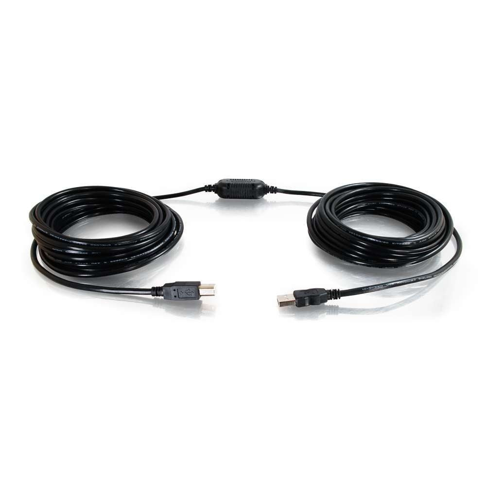 CG38989 - C2G - 25ft USB A/B Active Cable Center Booster Format