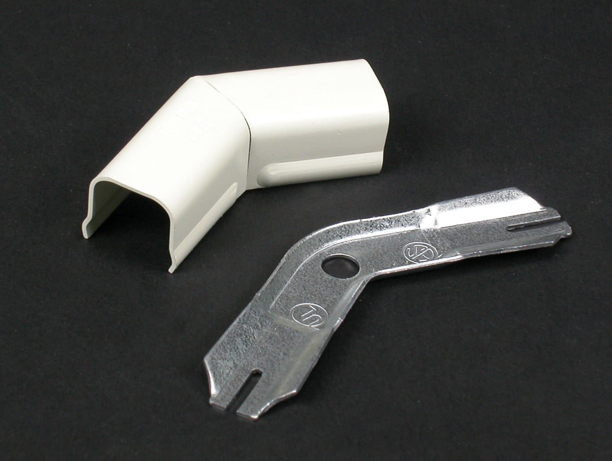 V712 - Wiremold - V712 700 45 Degree Flat Elbow Fitting in Ivory