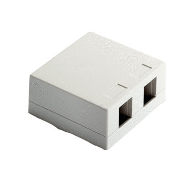 WP3502WH - On-Q - Surface Mount Box 2 Port in White