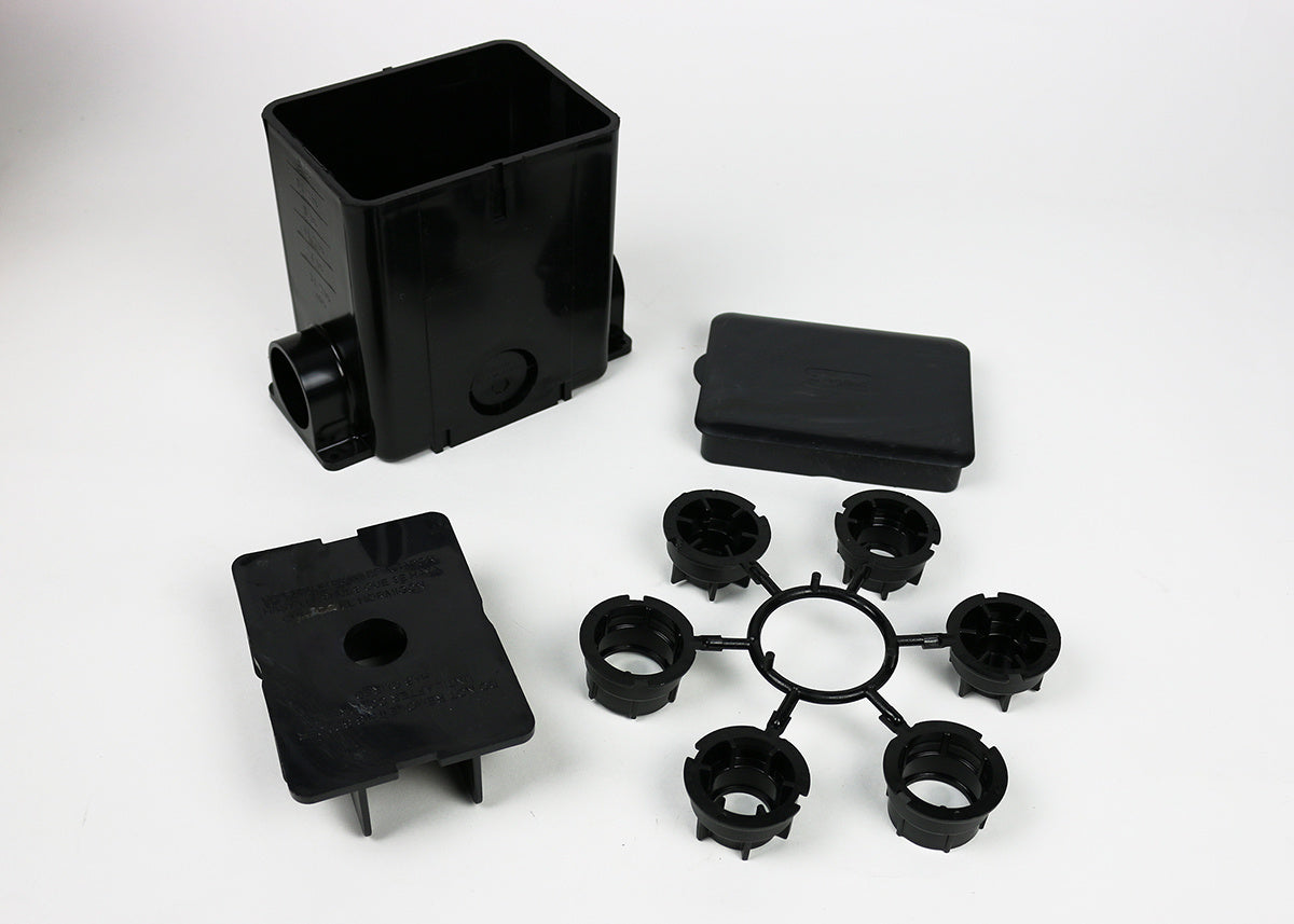 880MP - Wiremold - 880MP ModulinkTM Rectangular Plastic Floor Box