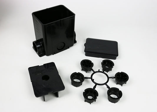 880MP - Wiremold - 880MP ModulinkTM Rectangular Plastic Floor Box