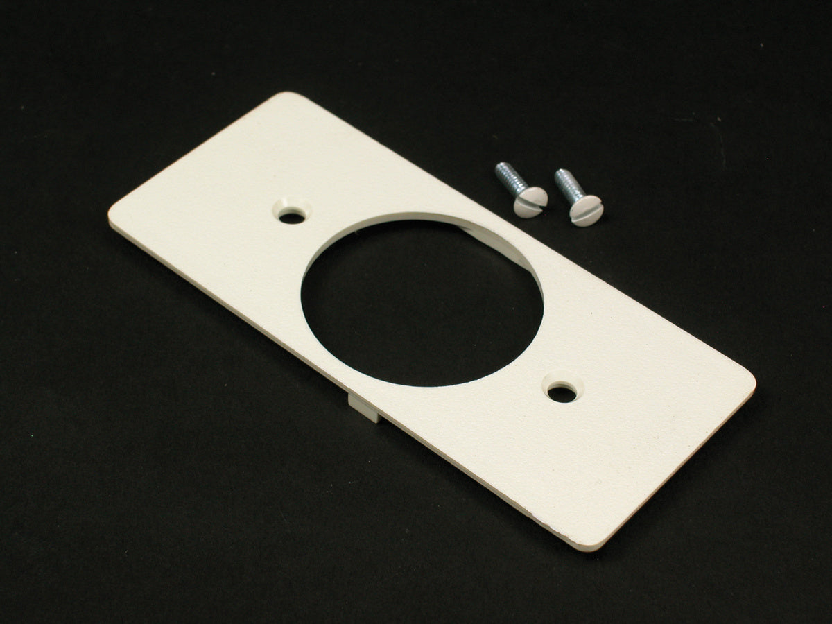 5507T1-WH - Wiremold - 5507T1WH 5500 Single Receptacle Faceplate Fitting in White