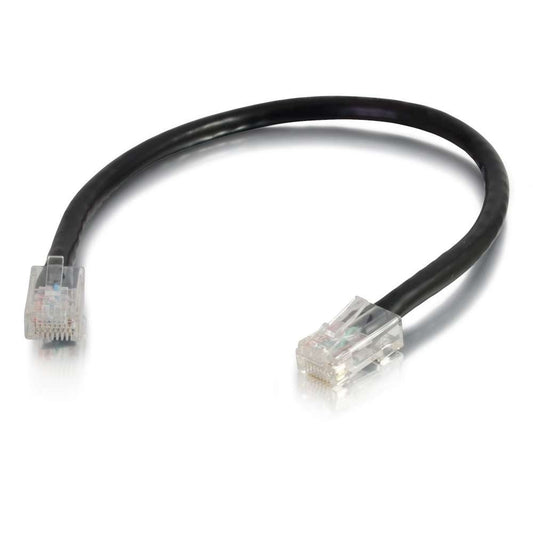 CG00528 - C2G - 2ft Cat5e Non-Booted Unshielded UTP Ethernet Network Patch Cable Black