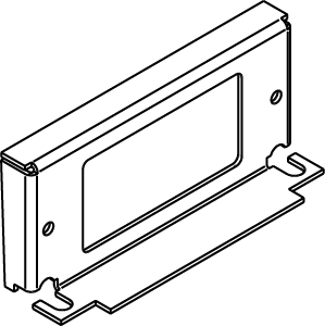 CIHT-GFI - Wiremold - CIHTGFI Internal GFI Bracket