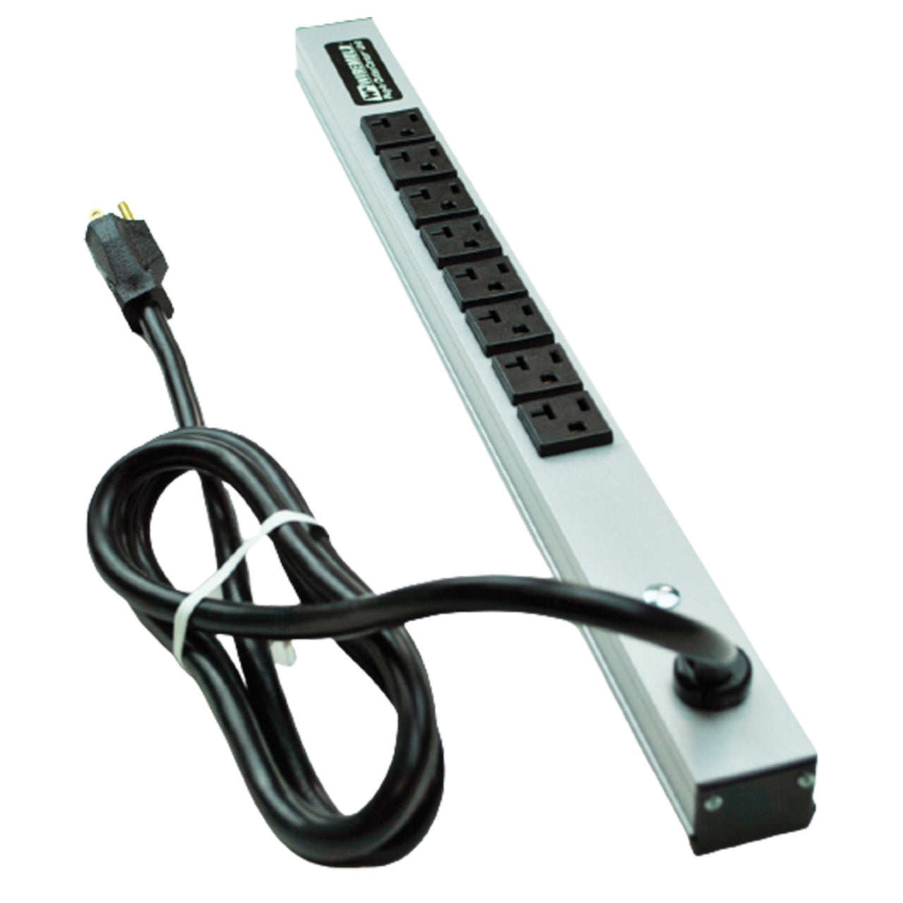 2008ULBC20R - Wiremold - 2008ULBC20R CabinetMate PlugIn Outlet Center Unit 6 ft cord