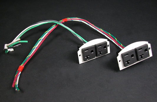 68REC - Wiremold - 68REC Evolution 6AT 20A Duplex Receptacles