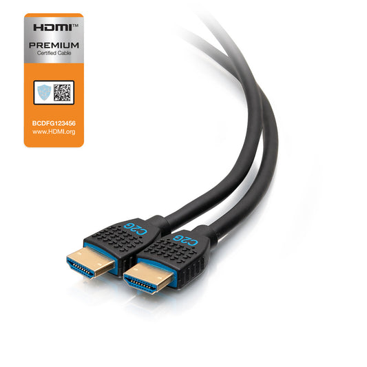CG50181 - C2G - 3ft (0.9m) C2G Performance Series Certified Premium High Speed HDMI Cable 4K 60Hz InWall CMG CL2-Rated