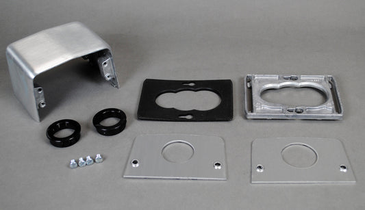 525B - Wiremold - 525B FourPiece Communication Service Fitting