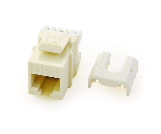 WP3476LA - On-Q - Cat6 QuickConnect RJ45 Keystone Insert in Light Almond