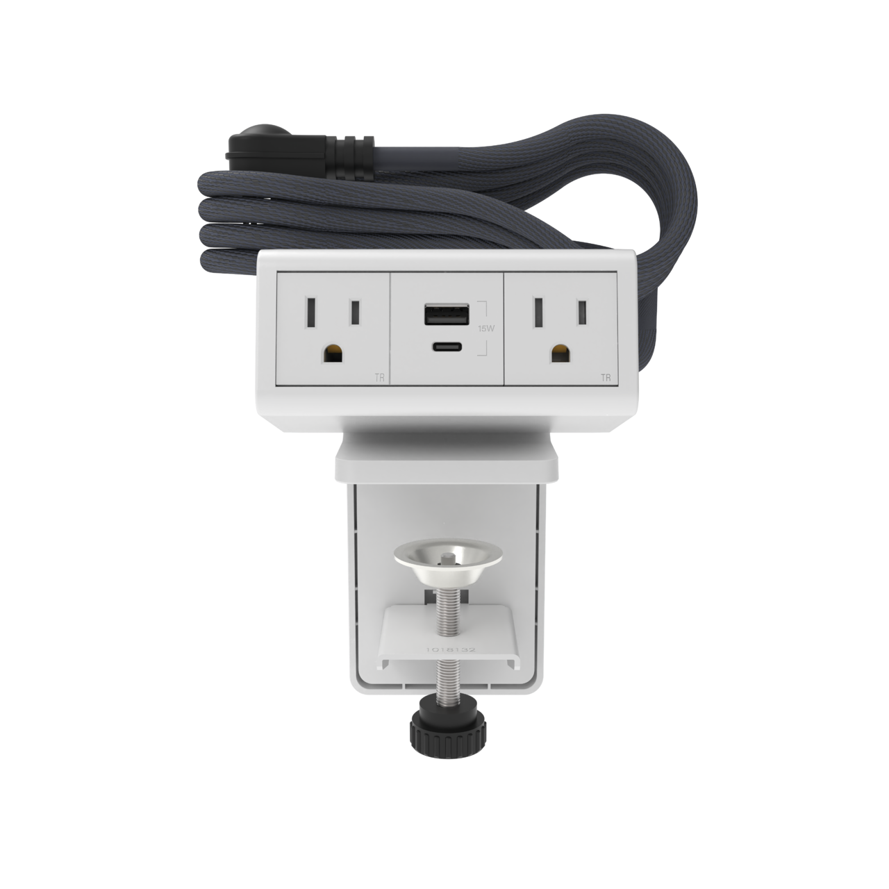 3-Cube-dash-Desktop-Power-Center-White - Wiremold - dash 3Cube Desktop Power Center in White