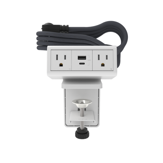 3-Cube-dash-Desktop-Power-Center-White - Wiremold - dash 3Cube Desktop Power Center in White