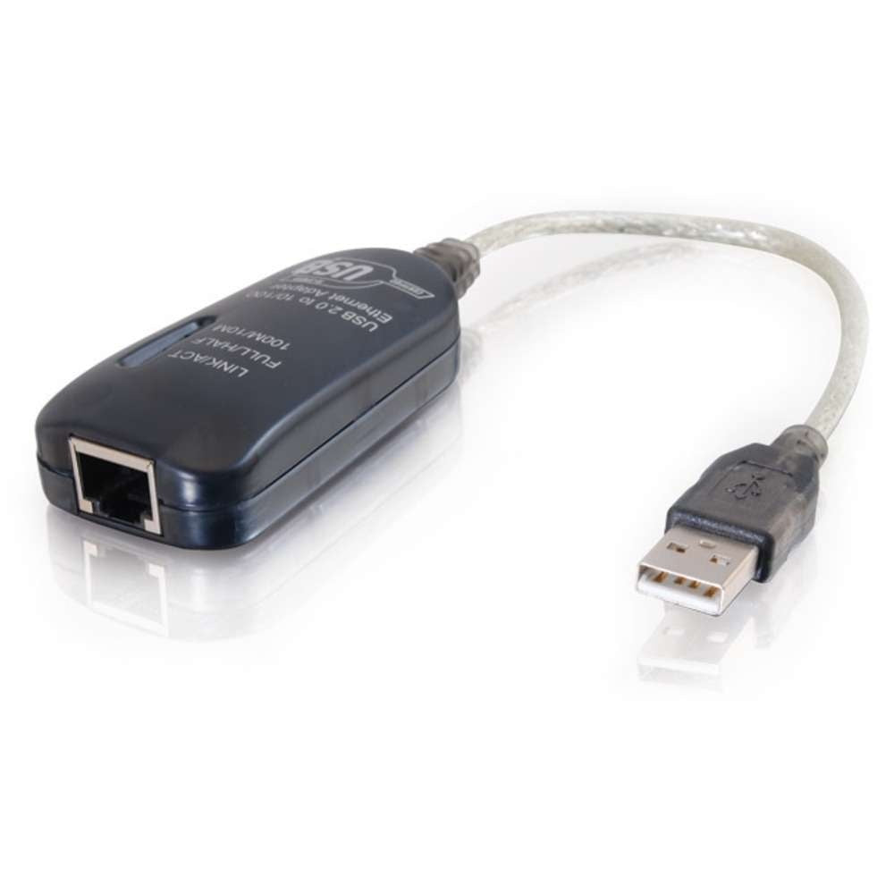 CG39998 - C2G - 75in USB 2.0 Fast Ethernet Network Adapter