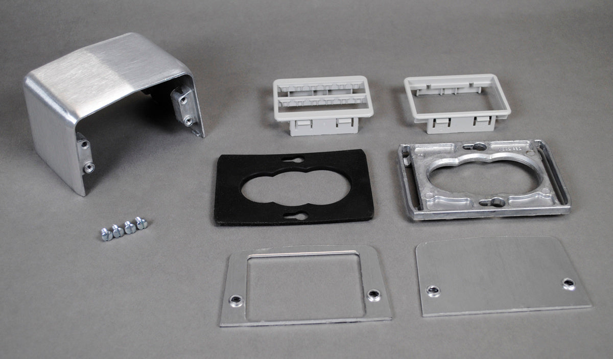 525RT - Wiremold - 525RT FourPiece Communication Service Fitting
