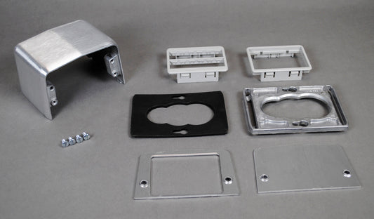 525RT - Wiremold - 525RT FourPiece Communication Service Fitting