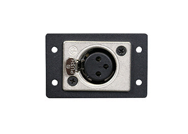 AV8015BK - Wiremold - AV8015BK Neutrik XLR 3Pin Female to Solder Cups in Black