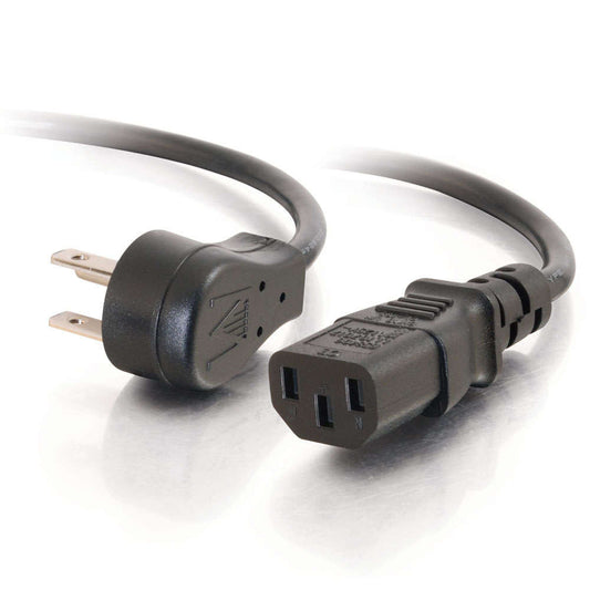 CG27901 - C2G - 3ft 18 AWG Universal Flat Panel Power Cord NEMA 515P to IEC320C13