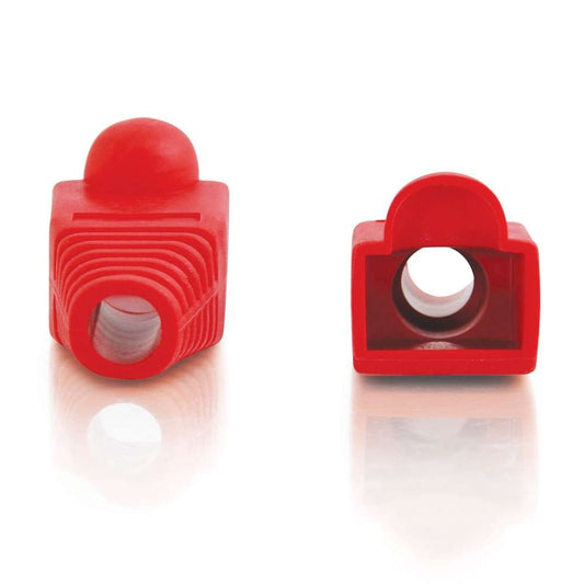 CG04755 - C2G - RJ45 Snagless Boot Cover 60mm OD MultiPack 50 Pack Red