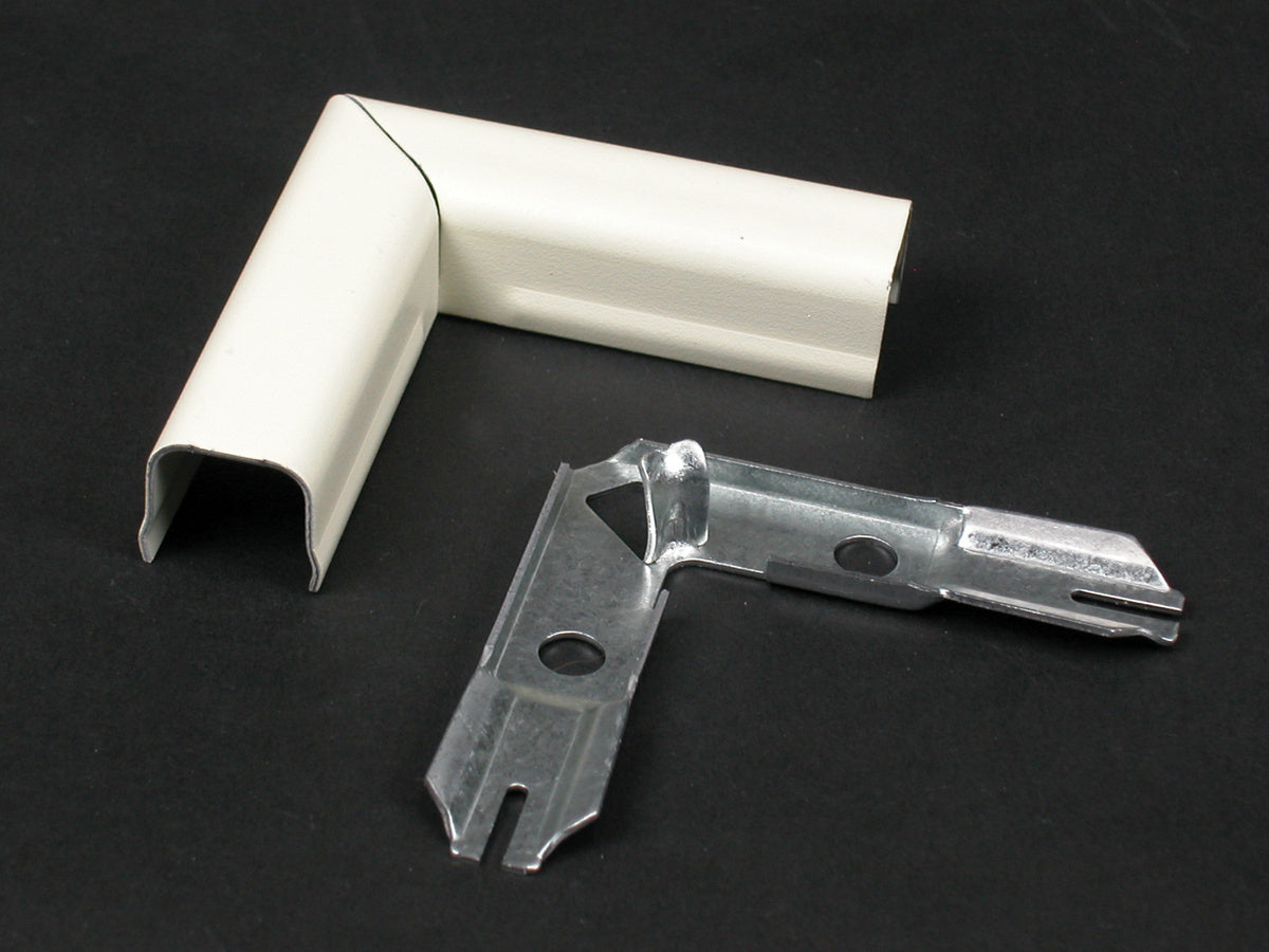 V711 - Wiremold - V711 Flat Elbow Fitting in Ivory
