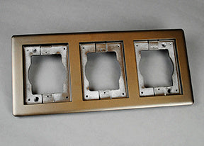 837TCAL-BZ - Wiremold - 837TCALBZ Carpet and Tile Flange in Bronze