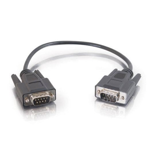 CG25220 - C2G - 3ft DB9 M/M Serial RS232 Cable Black