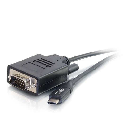 CG26895 - C2G - 6ft (1.8m) USB-C to VGA Video Adapter Cable