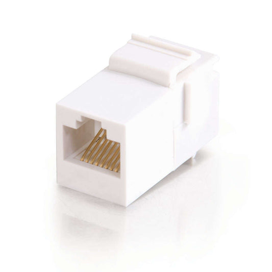 CG03677 - C2G - RJ45 8P8C Coupler Keystone Insert Module White