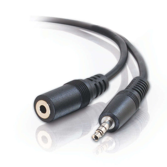 CG13787 - C2G - 6ft 3.5mm M/F Stereo Audio Extension Cable