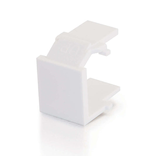 CG03820 - C2G - SnapIn Blank Keystone Insert Module White