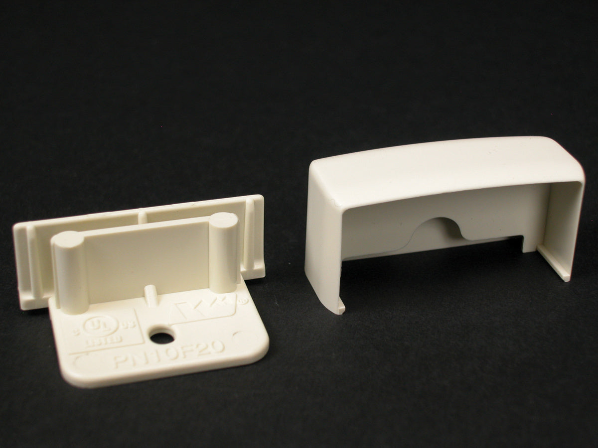 PN03F20V - Wiremold - PN03F20V Eclipse PN03 Blank End Fitting in Ivory