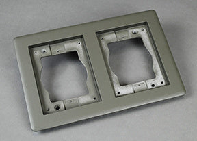 827TCAL-GY - Wiremold - 827TCALGY Carpet and Tile Flange in Gray