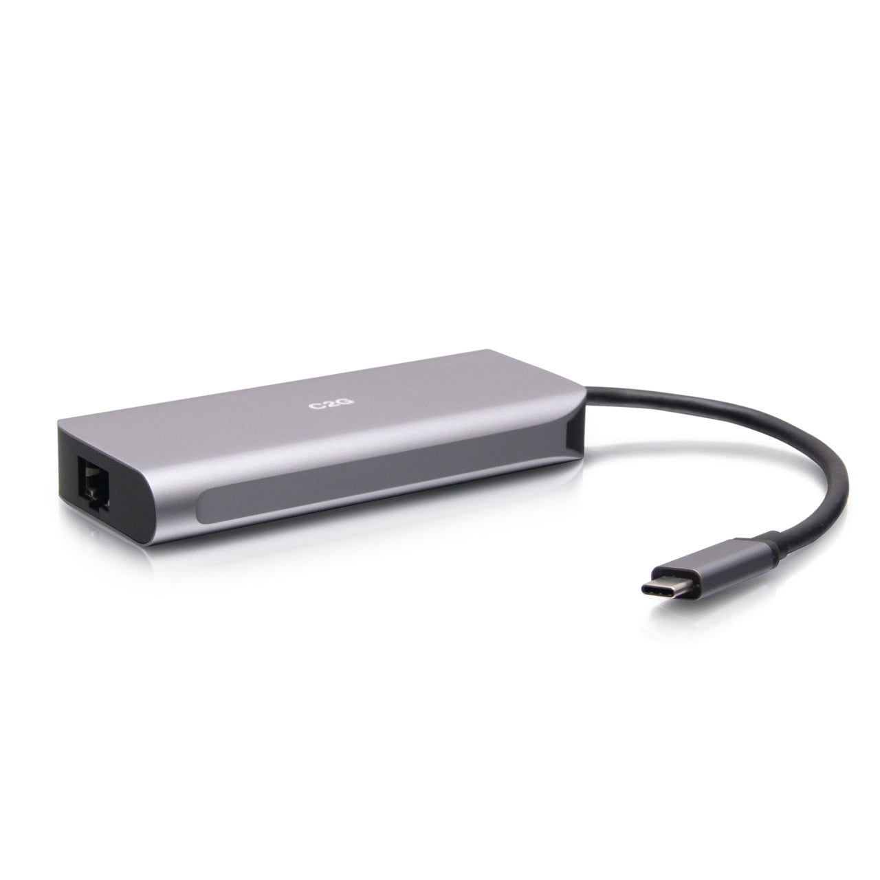 C2G54551 - C2G - USB-C 40 6in1 Mini Docking Station with HDMI USB-A Ethernet and USB-C 85W 8K 60HZ
