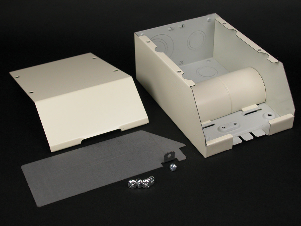 2410DFO-FW - Wiremold - 2410DFOFW 2400 Divided Entrance End Fitting in Fog White