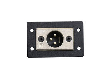 AV8014BK - Wiremold - AV8014BK Neutrik XLR 3Pin Male to Solder Cups in Black
