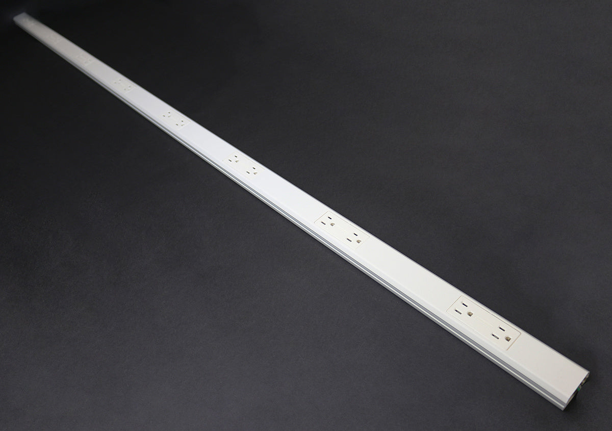 NM20GBA609 - Wiremold - NM20GBA609 Nonmetallic Plugmold Multioutlet System in Ivory