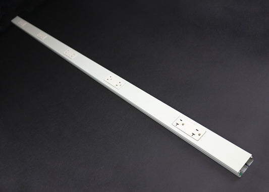 24S3612GBX99IV - Wiremold - 24S3612GBX99IV Steel Plugmold Multioutlet Strip