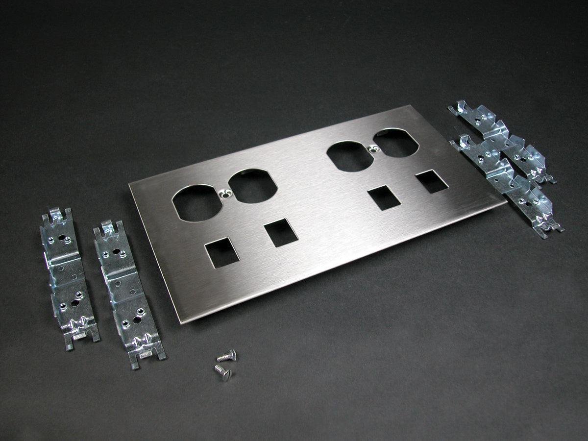 S4046DRJ-2 - Wiremold - S4046DRJ2 Double InLine Device Cover