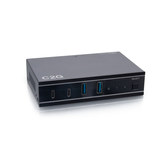 C2G54263 - C2G - 2x4 USB-C Switch With 2 USB-C Inputs To 2 USB-C And 2 USB-A Device Ports USB 3.2 GEN 1 5Gbps