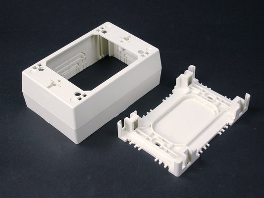 NM2048 - Wiremold - NM2048 SureSnap Deep Device Box Fitting in Ivory
