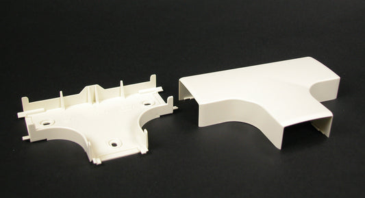 PN10F15V - Wiremold - PN10F15V Eclipse PN10 Tee Fitting in Ivory