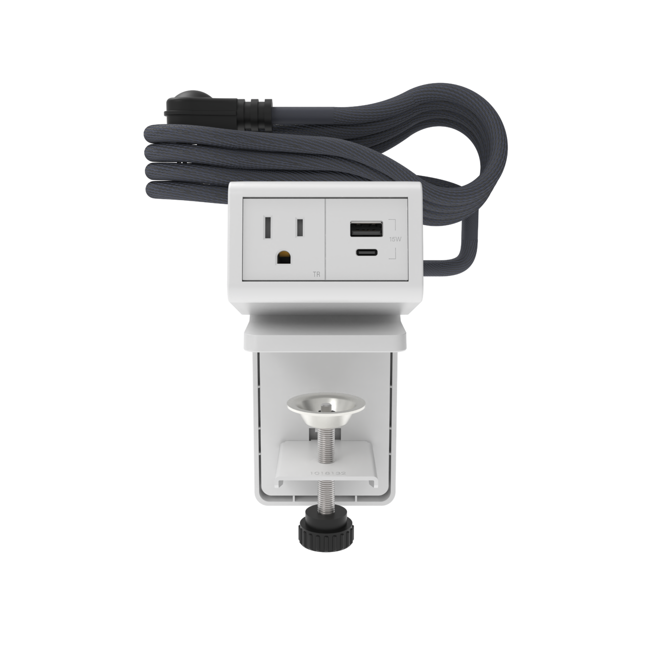 2-Cube-dash-Desktop-Power-Center-White - Wiremold - dash 2Cube Desktop Power Center in White