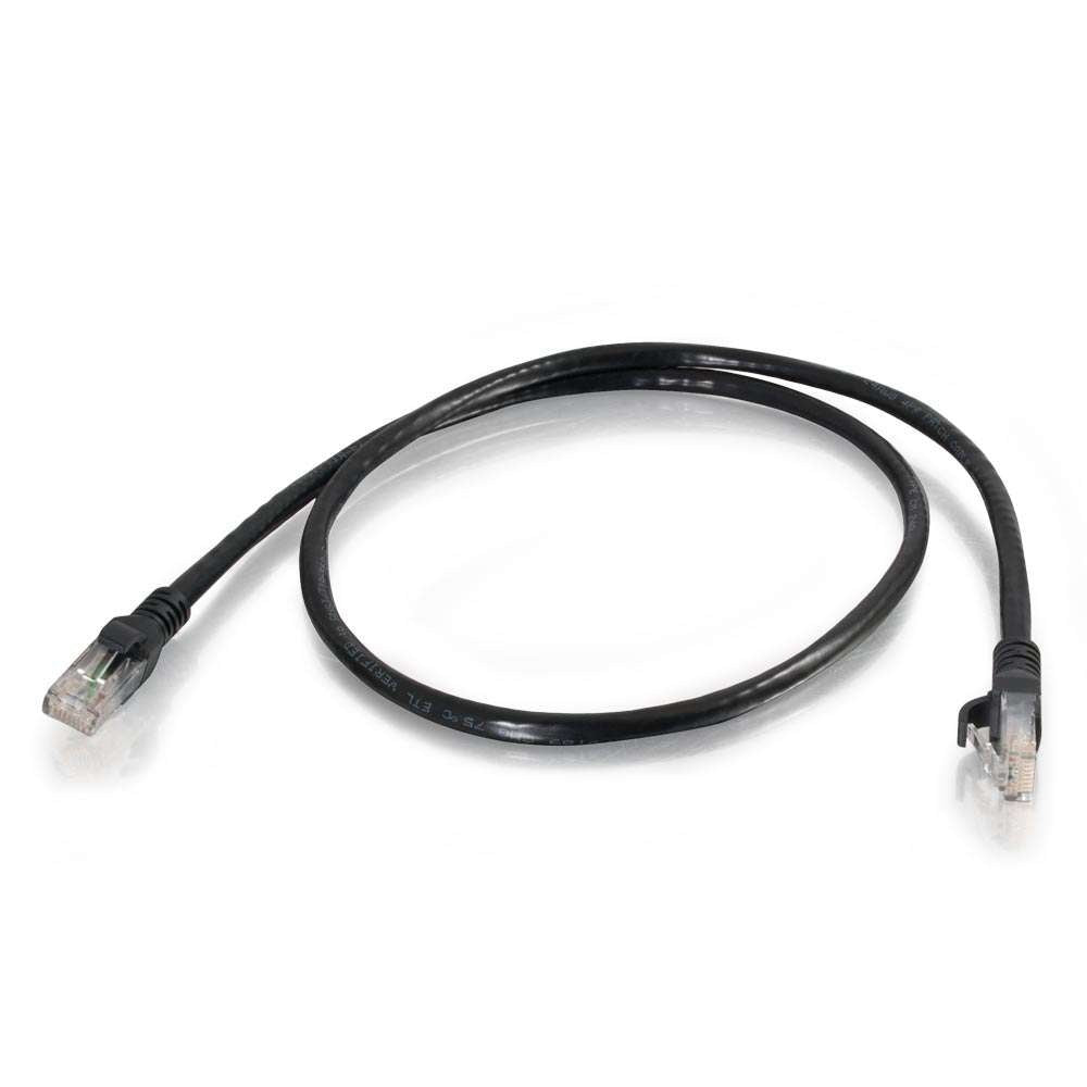 CG10290 - C2G - 1ft Cat6 Snagless UTP Unshielded Ethernet Network Patch Cable Black