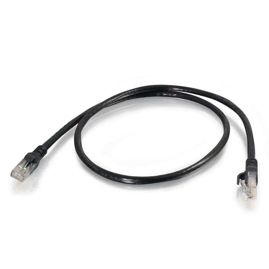 CG10290 - C2G - 1ft Cat6 Snagless UTP Unshielded Ethernet Network Patch Cable Black