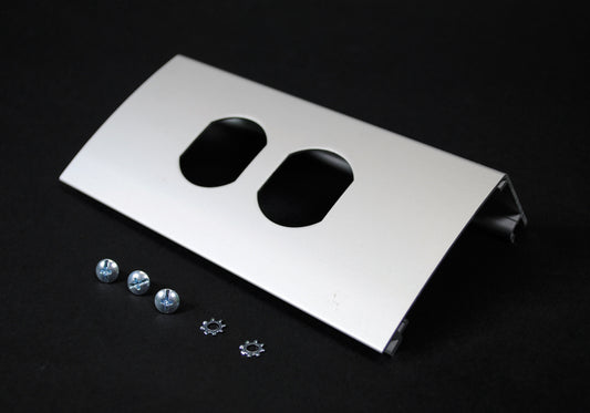 ALDS4047D - Wiremold - ALDS4047D Single Channel Duplex Device Plate Fitting