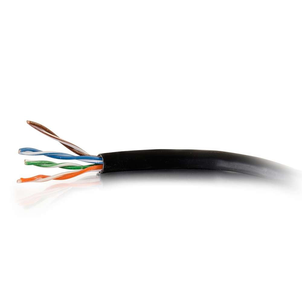 CG56027 - C2G - 1000ft Cat6 Bulk Unshielded UTP Ethernet Network Cable with Solid Conductors Black