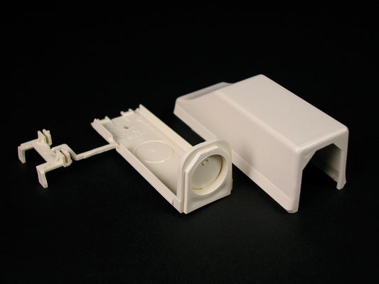 810A2-WH - Wiremold - 810A2WH 400 800 Entrance End Fitting in White