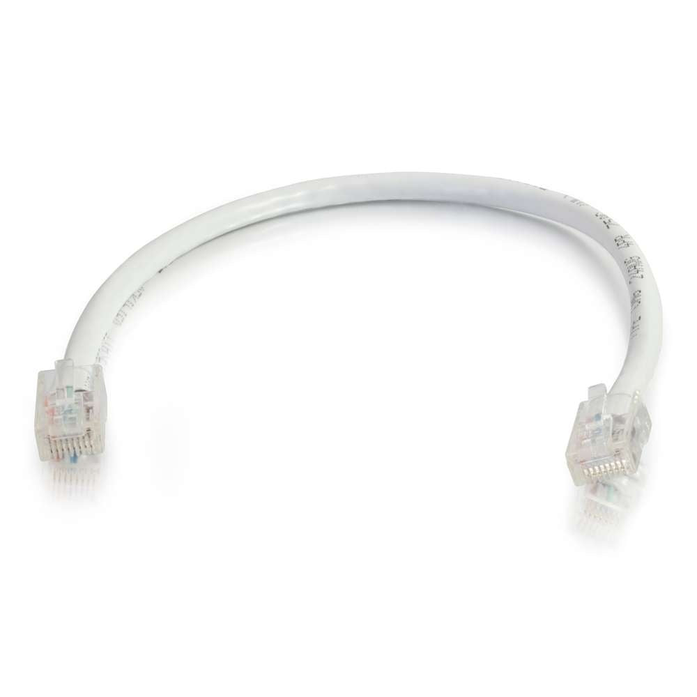 CG00969 - C2G - 6 Inch Cat6 Non-Booted Unshielded UTP Ethernet Network Patch Cable White