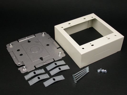 2448-2FW - Wiremold - 24482FW 2400 Device Box Fitting in Fog White